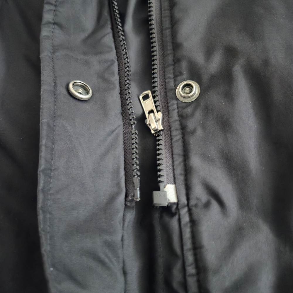 KANUK Parka,Black Hooded Winter Coat, Mid Lengthwith Bonus Kanuk Scarf,  S Large - Picture 4 of 12